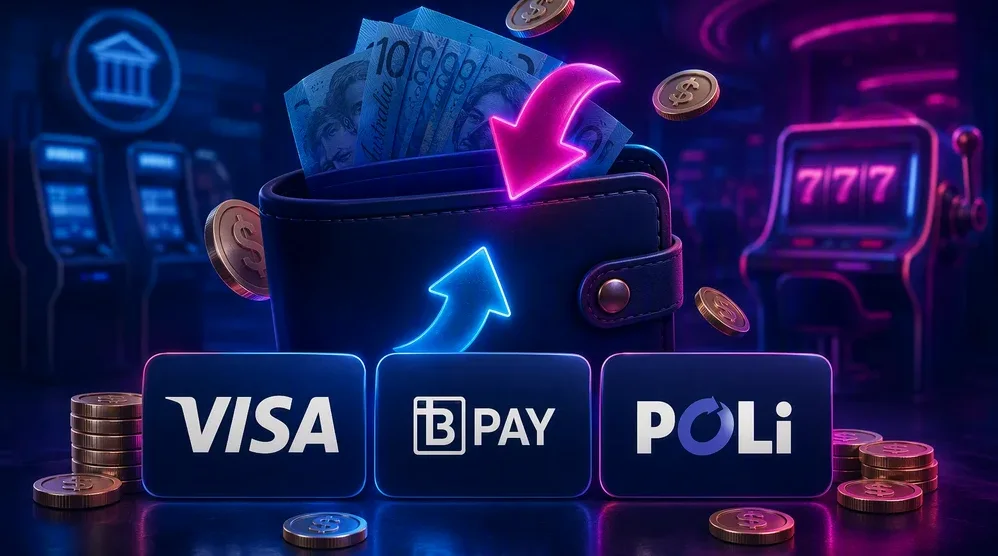 Payment method logos row Visa BPAY POLi